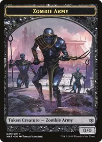 Zombie Army Token - Normal Zombie Army Token