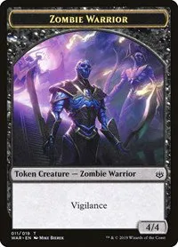 Zombie Warrior Token - Normal Zombie Warrior Token