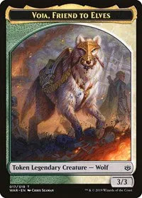 Voja, Friend to Elves Token - Normal Voja Friend To Elves To