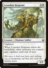 Loxodon Sergeant - Foil