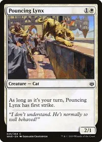 Pouncing Lynx - Foil