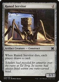 Runed Servitor - Foil