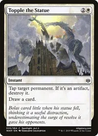Topple the Statue - Foil
