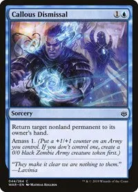 Callous Dismissal - Foil