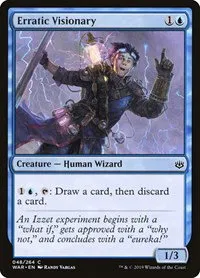 Erratic Visionary - Foil