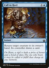 Call to Heel - Foil