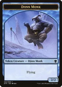 Djinn Monk Token - Normal Djinn Monk Token