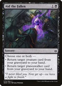 Aid the Fallen - Foil
