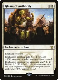 Gleam of Authority - Foil