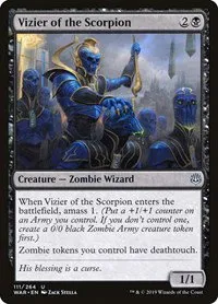 Vizier of the Scorpion - Foil