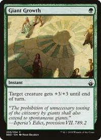 Giant Growth - Foil