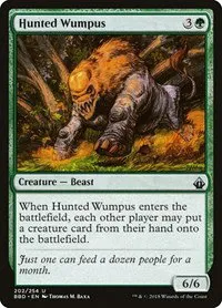 Hunted Wumpus - Foil