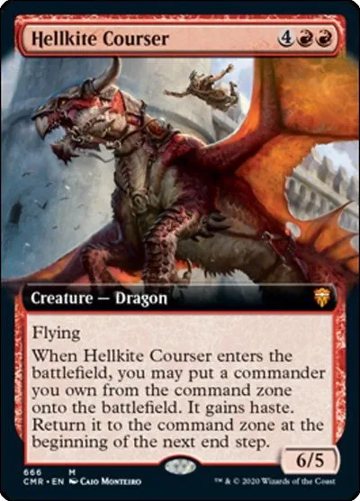 Hellkite Courser - Foil