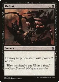 Defeat - Foil