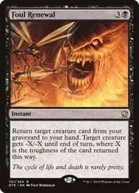 Foul Renewal - Foil