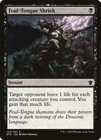Foul-Tongue Shriek - Foil