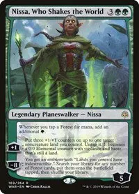 Nissa, Who Shakes the World - Foil