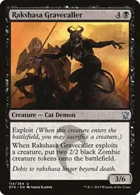 Rakshasa Gravecaller - Foil