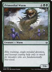 Primordial Wurm - Foil