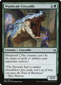 Wardscale Crocodile - Foil
