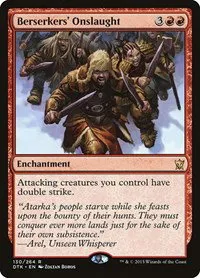 Berserkers' Onslaught - Foil