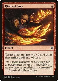 Kindled Fury - Foil
