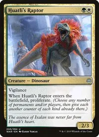 Huatli's Raptor - Foil
