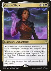 Oath of Kaya - Foil