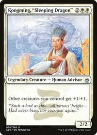 Kongming, "Sleeping Dragon" - Foil