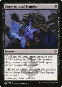 Supernatural Stamina - Foil