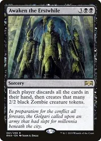 Awaken the Erstwhile - Foil