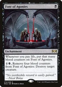 Font of Agonies - Foil