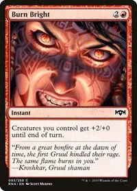 Burn Bright - Foil