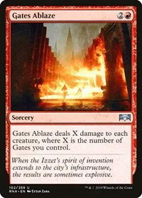 Gates Ablaze - Foil