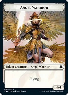 Angel Warrior // Copy Double-Sided Token