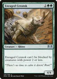 Enraged Ceratok - Foil