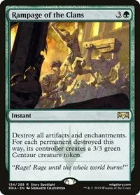 Rampage of the Clans - Foil