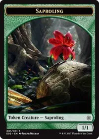 Saproling // Treasure (007) Double-Sided Token