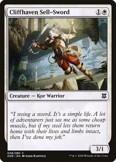 Cliffhaven Sell-Sword - Normal Cliffhaven Sell Sword