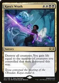 Kaya's Wrath - Foil