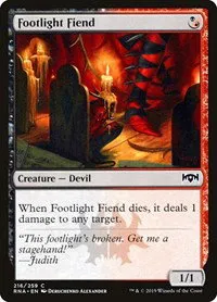 Footlight Fiend - Foil