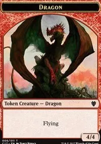 Dragon (006) // Gold Double-Sided Token