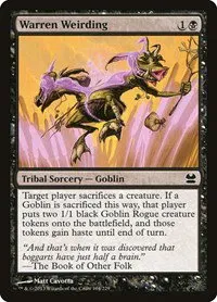 Warren Weirding - Foil