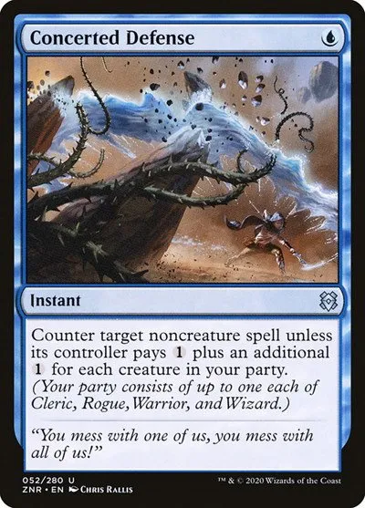 Concerted Defense - Foil