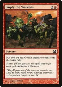 Empty the Warrens - Foil