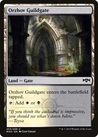 Orzhov Guildgate - Foil