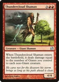 Thundercloud Shaman - Foil