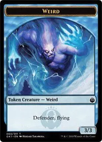 Weird // Goblin Double-Sided Token