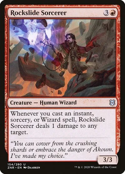 Rockslide Sorcerer - Foil