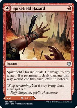 Spikefield Hazard - Foil